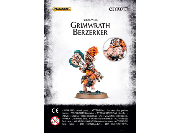 Fyreslayers Grimwrath Berzerker Age of Sigmar 